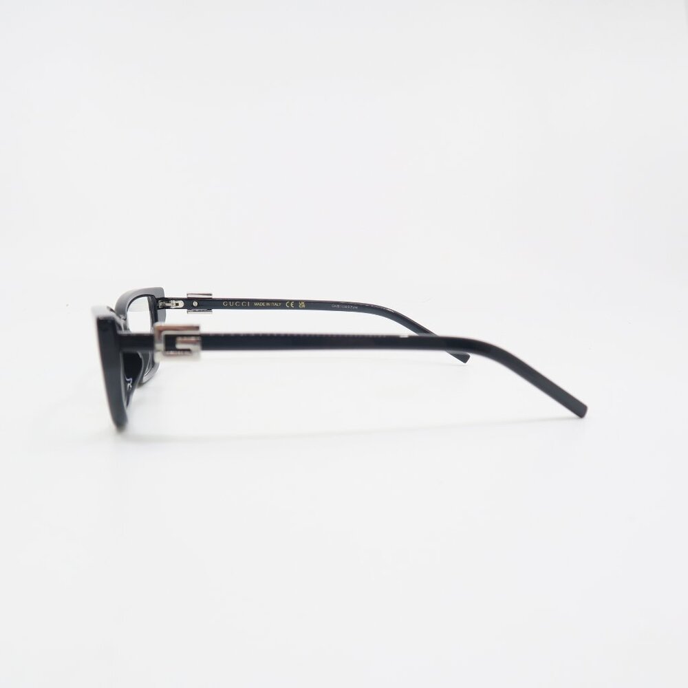 Gucci GG1683O 001 53mm.  Black, Cat Eye, New Women's Eyeglasses. - Picture 8 of 10